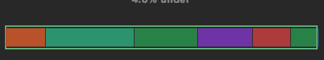 Segment color bar